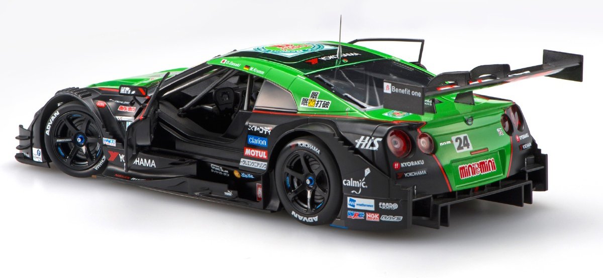 Amazon | エブロ 1/18 D'station ADVAN GT-R SUPER GT500 2015 Rd.4